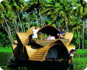 Backwater tour in Kerala
